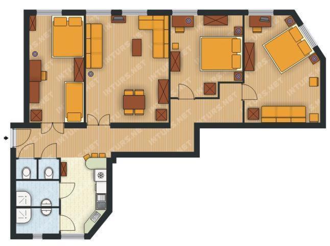 Apartment Mariacki Tower Краків Номер фото
